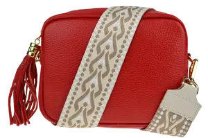 NovaKabelka.cz Bala Rossa Corallo s přídavným popruhem VII