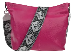 NovaKabelka.cz Prisca Fuxia Scura s přídavným popruhem V