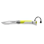 Opinel N°08 Inox Outdoor fluo yellow Zavírací nůž