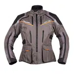 Dámská touringová moto bunda W-TEC Smackton Lady šedo-oranžová XL