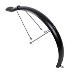 Zadní blatník na koloběžku inSPORTline Parduber 20"