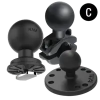 RAM Mounts RAP-202U Round Composite Base Plate