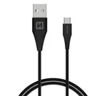 Datový kabel SWISSTEN USB / microUSB (6,5mm) 1,5m black
