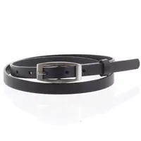 Dámský kožený opasek černý - PB Ezem 90