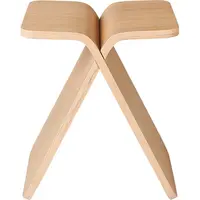 Stolička X, více variant - Bolia Varianta: lakovaný dub