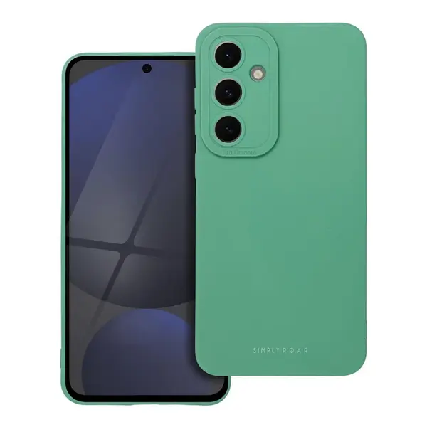 Zadní ochranný kryt ROAR case LUNA pro Samsung Galaxy S24 FE, zelená