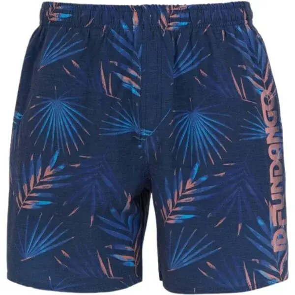 FUNDANGO BONO PRINT Pánske plavkové šortky, tmavo modrá, veľkosť