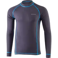 Klimatex OTO Pánske funkčné tričko s dlhým rukávom, tmavo sivá, veľkosť