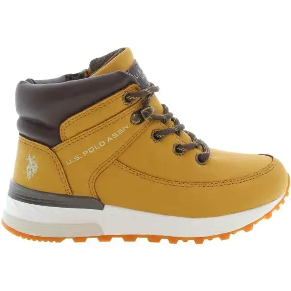 U.S. POLO ASSN. MIKAEL Detská voľnočasová obuv, béžová, veľkosť