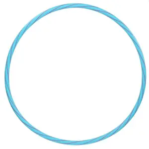 Fitforce HULAHOP60 Gymnastická obruč, modrá, veľkosť