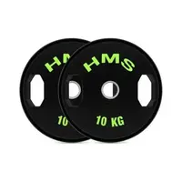 HMS TOG10 Set olympijských kotúčov, čierna, veľkosť 10 KG