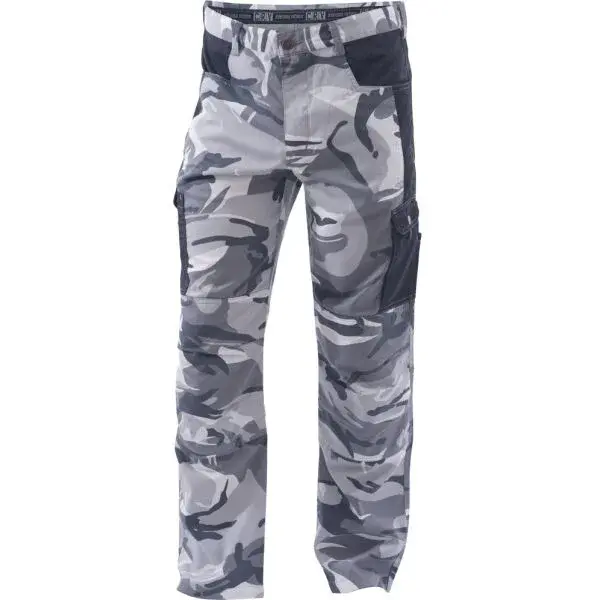 CERVA CRAMBE Pánske pracovné nohavice, sivá, veľkosť XXXL