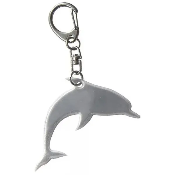 Profilite DOLPHIN KEY REFLEX SILVER Reflexný prívesok, sivá, veľkosť