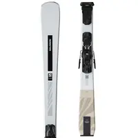 Salomon E S/MAX N&deg;4 + M10 GW Dámske zjazdové lyže, biela, veľkosť