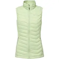 Columbia POWDER PASS VEST Dámska vesta, svetlo zelená, veľkosť