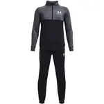 Under Armour CB KNIT TRACK SUIT Chlapčenská  športová súprava, čierna, veľkosť XL