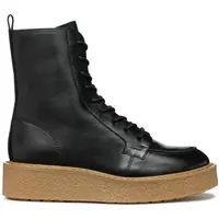 Geox D ELIDEA B Dámska členková obuv, čierna, veľkosť