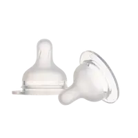 CANPOL BABIES Savička silikonová na lahev S-Shape mini 0m+ 2 ks