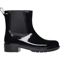 Tommy Hilfiger FLAG RAINBOOT Dámske gumáky, čierna, veľkosť