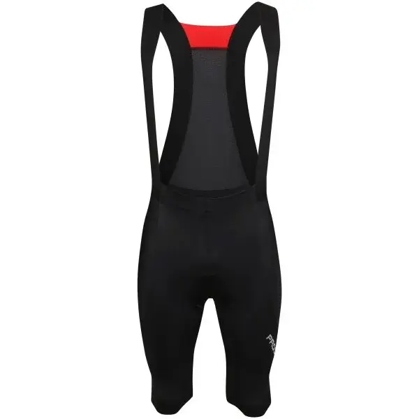 PROGRESS GIRO SHORTS BIB Pánske cyklistické kraťasy, čierna, veľkosť