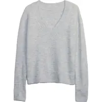 GAP V-FOREVERCOZY Dámsky sveter, sivá, veľkosť