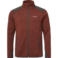 Klimatex NEVIS Pánsky kombinovaný sveter, hnedá, veľkosť