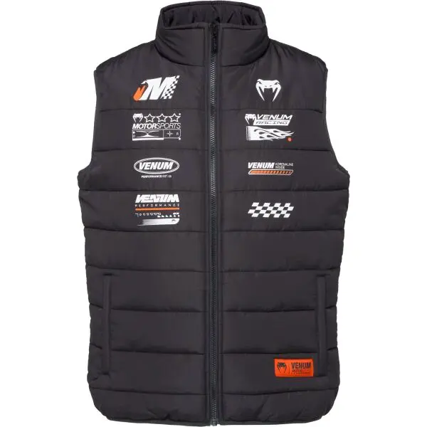 Venum MOTORSPORT DOWN JACKET Pánska vesta, čierna, veľkosť