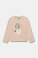 Detská bavlnená mikina United Colors of Benetton