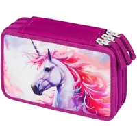 BAAGL KRÁĽOVSTVO JEDNOROŽCA Školský peračník, fialová, veľkosť