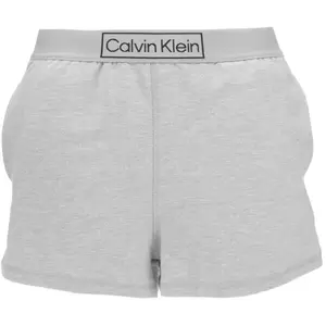 Calvin Klein REIMAGINED HER SHORT Dámske šortky, sivá, veľkosť