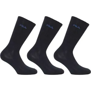Fila NORMAL PLAIN VISCOSE MADE OF BAMBOO PULP SOCKS Ponožky, tmavě modrá, velikost 39-42