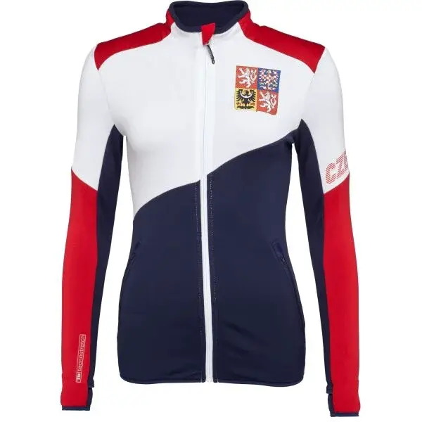 Střída CZECH TERRITORY Dámska mikina, biela, veľkosť