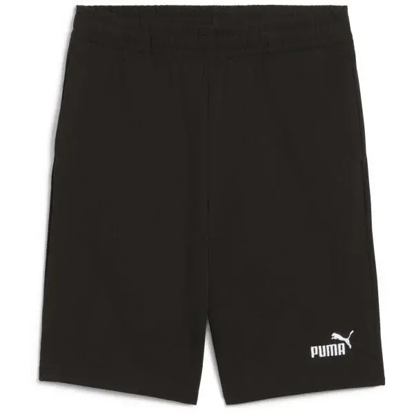 Puma ESSENTIALS NO1 LOGO JERSEY SHORTS 10 B Chlapčenské šortky, čierna, veľkosť