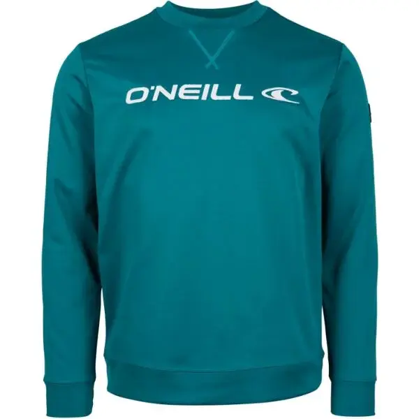 O'Neill RUTILE CREW FLEECE Pánska mikina, tyrkysová, veľkosť