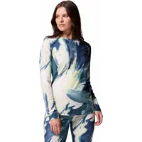 Columbia W OMNI-HEAT INFINITY KNIT SL CREW Dámske funkčné tričko, modrá, veľkosť