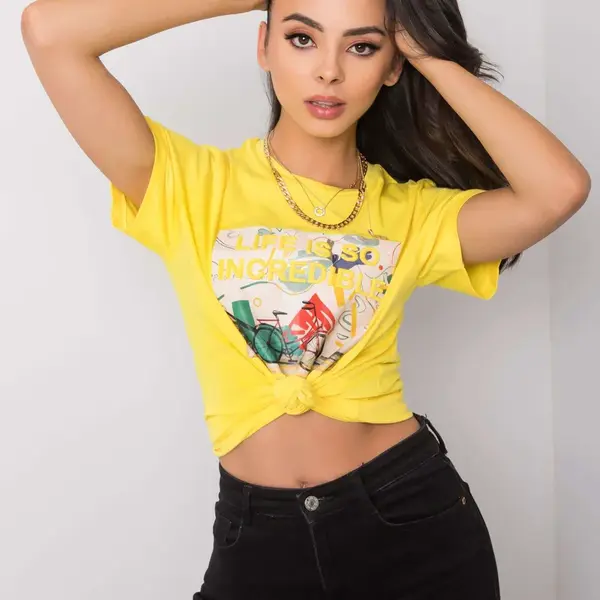 T-shirt-PM-TS-SS21TX58.12-yellow