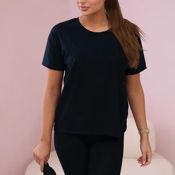 Set top+legíny tmavě modrá