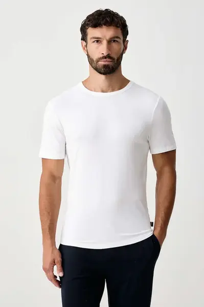 BOSS  tričko pánské s viskózou TShirt RN 3P Bamboo 3-pack
