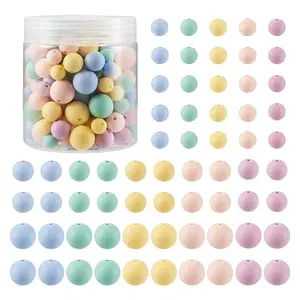 150Pcs 15 Styles Silicone Beads