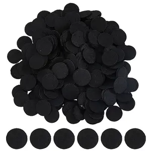 1000Pcs Flat Round Felt Fabric