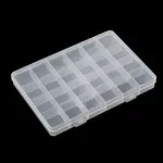 Transparent Plastic Bead Storage Containers