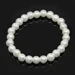 Stretchy Glass Pearl Bracelets