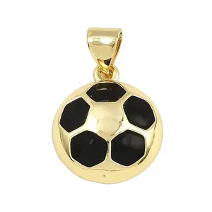 Brass Enamel Pendants