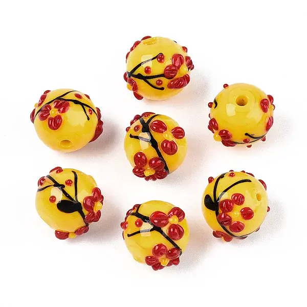 Handmade Lampwork Enamel Beads