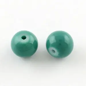 Painted Glass Beads Strands