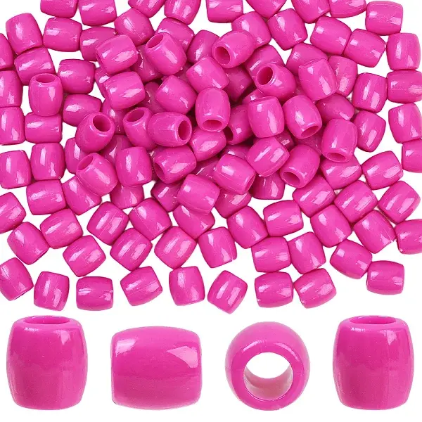 120Pcs Opaque Resin Beads
