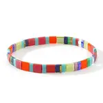 Bohemian Glass Seed Beaded Stretch Bracelets