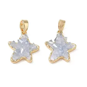 Brass Enamel Pendants