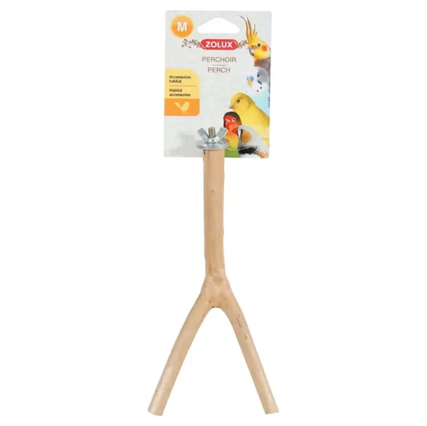 ZOLUX Bidlo pro ptáky dřevěné M 22 cm