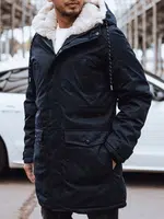 Pánská zimní bunda Barva tmavě modrá DSTREET